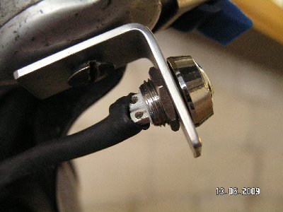 Schalter von hinten