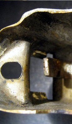 Kontaktzunge für den Hupenknopf