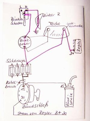 Detail aus Schaltplan 103 A-2