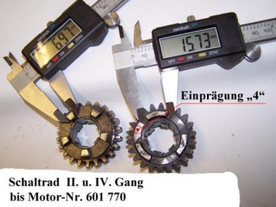 Vorder- und Rückseite