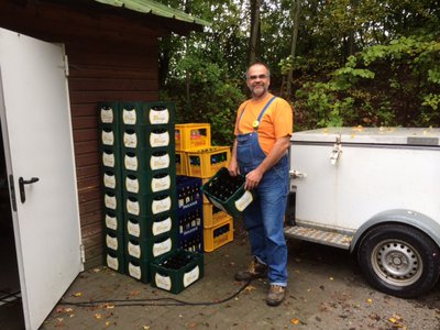 Diese Flaschen waren mal voll