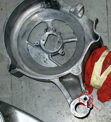 Senkung für O-Ring