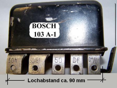 Anschlussfahnen senkrecht