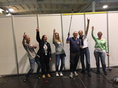 Das Abbau Team - Mit Spass dabei