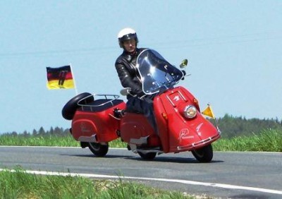 Gute Kurvenlage auch mit Einspuranhänger!