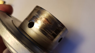 Lagerhülse deckelseitig