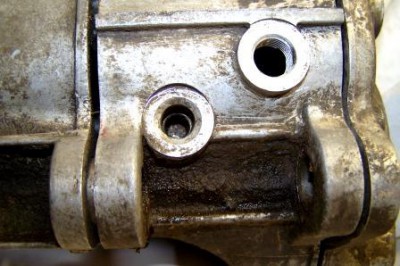 103 A-1: Der Raststift ist ohne Probleme nachrüstbar, da bei der Gießform noch berücksichtigt<br />Ein Sackloch ist vorhanden, optimal zum Einrichten auf der Bohrmaschine.
