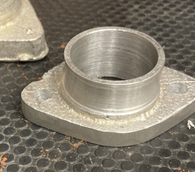 Flansch gegossen und bearbeitet